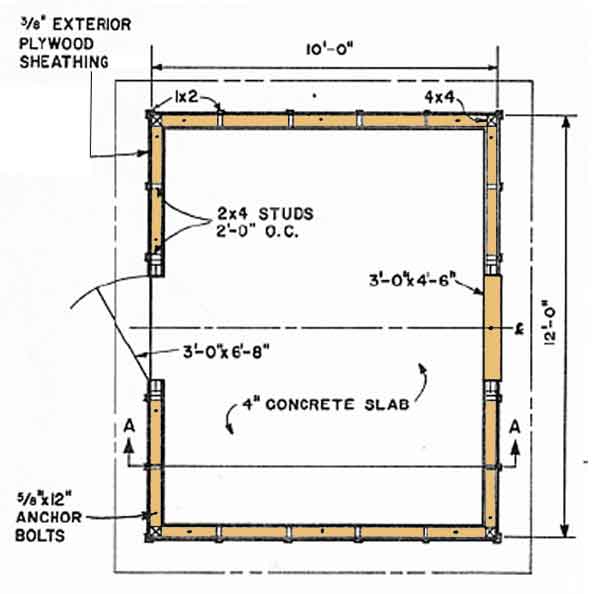 10X12 Shed Plans