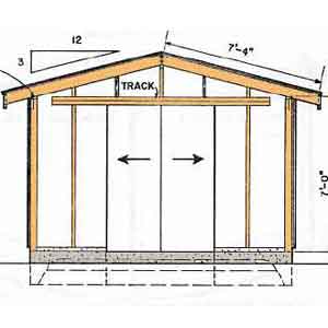 10 x 12 gambrel shed plans &amp; programs | Marskal